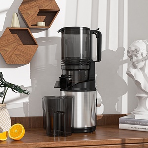 Juicer baja tahan karat mesin Juicer lambat komersial tekanan dingin mastising 5.9 W fungsi terbalik Feed Chute 250 inci kustom - Product Image 2