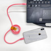 MFi Certificado de silicona líquida Original C94 C189 Chip Cable DE DATOS 3A PD Cable cargador de carga rápida USB C para iPhone1314 iPod Cable