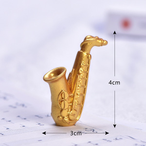 Haute Qualité Belle Miniature Instruments De Musique Piano Guitare Violon Résine Artisanat <span class=keywords><strong>D</strong></span>écoration - Product Image 4