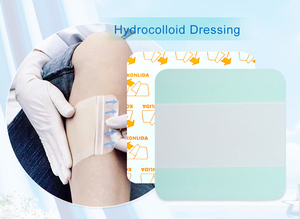 O esterilizado Konlida Hydrocolloid Dressing ISO13485 certificou a classe II adesivo médico para a gestão do cuidado da úlcera do pé do diabético da queimadura - Product Image 3