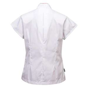 PORTWEST - LW15WHRXS Tunique blanche enveloppante-CHEMISES DE TRAVAIL EAN 5036108243921 - Product Image 2