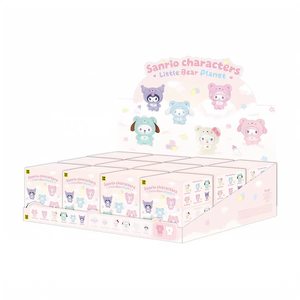 100% Authentiques <span class=keywords><strong>Personnages</strong></span> San <span class=keywords><strong>Rio</strong></span> Série Little Bear Planet Boîte Mystère Poupées en Vinyle et Peluche Porte-clés Hello Kitty Breloques Mignonnes pour Sacs - Product Image 1