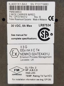 Yeni EMERSON KJ4001X1-BA3 2 geniş taşıyıcı W/kırmızı 12P3378X012 REV. B bir yıl garanti - Product Image 4