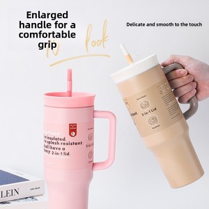 Vaso Térmico Personalizado Stanley de 40oz con Asa, Diseño Original de Bola de Nieve, Ecológico, de Acero Inoxidable con Aislamiento al Vacío - Product Image 4