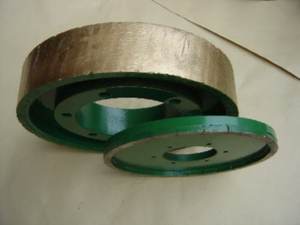 Roue profilée en diamant fritté pour plaquette de frein et outils diamantés électrolytiques Outils abrasifs - Product Image 4