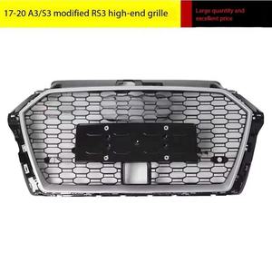 Griglia Anteriore a Nido d'Ape Stile RS3 Nero Lucido con ACC per <span class=keywords><strong>Audi</strong></span> <span class=keywords><strong>A3</strong></span> 8V Facelift Galvanizzata 2017 2018 2019 <span class=keywords><strong>2020</strong></span> - Product Image 2