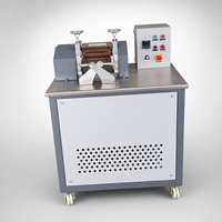 Máquina de Peletización de Plástico de Laboratorio, Molino de Dos Rodillos con Variador de Frecuencia (VFD), Mezcladora de Compuestos, Granuladora con Relación Ajustable, Certificación CE ISO
