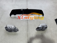 Para XLstyling New Car MP M-Performance Aero BodyKit con Clips para BMW G06 LCI X6 Perfect Fitment Clip-On
