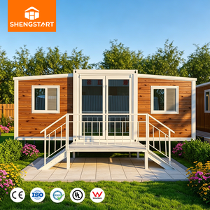 Maison conteneur extensible 20ft 40ft, Maison préfabriquée modulaire <span class=keywords><strong>CASA</strong></span>, Tiny House pliable avec cuisine, 2-3 chambres, Bâtiments <span class=keywords><strong>de</strong></span> <span class=keywords><strong>jardin</strong></span> - Product Image 1