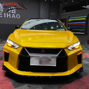 ฟิล์มไวนิลหุ้มรถยนต์ สีเหลืองคริสตัลซุปเปอร์ ฟิล์มเปลี่ยนสี ปิดทับสีรถ สติ๊กเกอร์หุ้มรถยนต์ ป้องกันการเปลี่ยนสี PVC 18*1.52 เมตร - Product Image 2