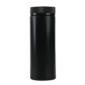 Frascos Vacíos de Plástico HDPE Negro Personalizados para Suplementos de Proteínas y Granos de Café, para Envasado de Proteínas en Polvo con Tapa de Rosca - Product Image 4