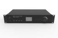 Amplificateur audio professionnel DAC WiFi 2.4 & 5G Hi-Fi avec entrées USB/OPT/HDMI, télécommande et contrôle via PC