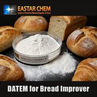 DATEM E472e Émulsifiant de qualité alimentaire 99% de pureté Poudre blanche pour l'augmentation du volume et la douceur des miettes des gâteaux, muffins et gâteaux éponge