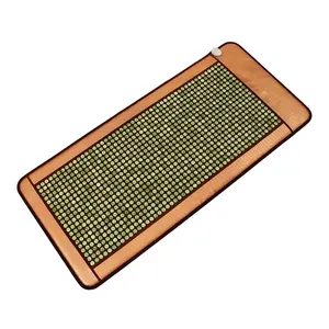 Đá Tự Nhiên Liệu Pháp Nhiệt Vật Lý Trị Liệu Massage Mat Sưởi Ấm Hồng Ngoại Xa Pad Tourmaline Ngọc Nệm