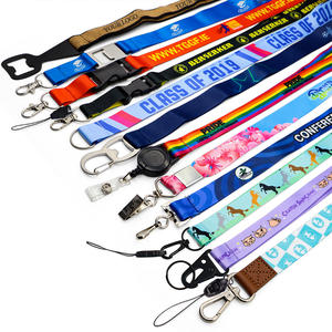 カスタムロゴ航空ネックストラップパーソナライズポリエステル航空会社ストラップストラップスタッフ用シルクスクリーンプリント - Product Image 5