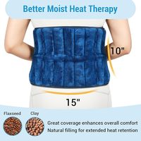 Coussin chauffant micro-ondable pour soulager les douleurs dorsales, enveloppe chauffante lestée pour les crampes, la sciatique, la taille, l'estomac, la hanche, les douleurs musculaires