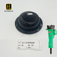 Diaphragme en caoutchouc SC28 pour marteau hydraulique d'excavatrice, pièces de rechange pour kit de réparation d'accumulateur de marteau