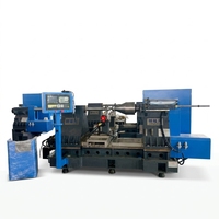 Machine de tournage CNC automatique Lang Ruixing à broche unique pour acier inoxydable et aluminium 220V 5.5kW
