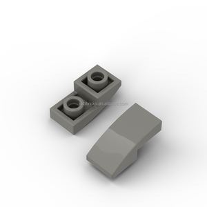 24201 Bloques de Construcción Curvos en Pendiente 2x1x 2/3 Invertidos Multicolores para Construcción DIY y Proyectos MOC Personalizados - Product Image 5