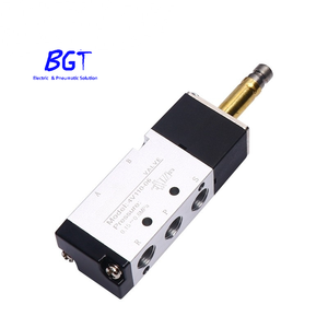 Van điện từ 1/4 inch PT khí nén 4V210-08 12V/24V/110V/220V, điều khiển bằng điện, một cuộn dây, 2 vị trí, <span class=keywords><strong>5</strong></span> đường nối - Product Image 3