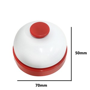 มีสินค้าในสต็อก กระดิ่งโลหะพลาสติกเปลี่ยนสีได้ ปรับแต่งได้ สำหรับเกมกระดานปาร์ตี้ เครื่องทำเสียง กระดิ่งบอกเวลา สำหรับเกมไพ่ - Product Image 4