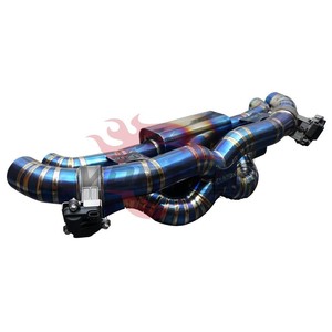 Sistema de escape Vortex Titanium Valvetronic compatible con Porsche 911 992 Carrera S 4S GTS 3.0T, kit de actualización de silenciador de alto rendimiento para carreras. - Product Image 4