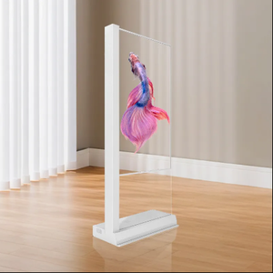 LG หน้าจอ OLED แบบตั้งพื้นป้ายดิจิทัลขนาด55นิ้วสำหรับแสดงโฆษณาตู้แสดง OLED แบบโปร่งใส - Product Image 2