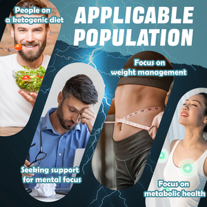 Cápsulas de KETO BHB Complex, 60 Cápsulas, Apoyo KETO Orgánico, Aumenta los Niveles de Cetonas en Sangre, para Hombres y Mujeres, Gran Venta - Product Image 3