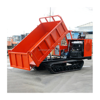Camion à benne basculante sur chenilles de 6 tonnes Chargeur à benne basculante sur chenilles