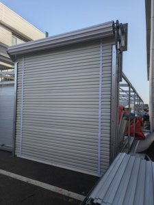 Nhà Máy Bán buôn hiện đại cuộn lên cửa ra vào với hướng dẫn sử dụng chuỗi Palăng cán màn trập cửa cho Nhập Kho chống trộm màn trập - Product Image 4