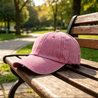 Gorra Deportiva de 6 Paneles, Estilo Dad Hat, Ajustable, para Uso Diario, al Aire Libre y en la Calle, Venta al Por Mayor y Personalización Disponible