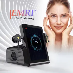 Portátil 3 en 1 EMRF frente doble mejilla ojos Levantamiento de arrugas eliminar RF estiramiento de la piel máquina profesional de contorno facial