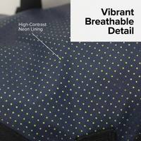 Sac à dos unisexe décontracté et durable pour ordinateur portable, perforé au laser, bleu marine, avec fermeture à cordon, style urbain et sportif