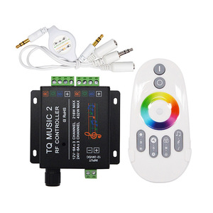 WEIKEN Bộ Điều Khiển Từ Xa <span class=keywords><strong>LED</strong></span> <span class=keywords><strong>RGB</strong></span> 12V 24V Công Suất Cao Hộp Điều Khiển Nhạc RF Cho Đèn <span class=keywords><strong>RGB</strong></span> - Product Image 1