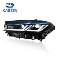 Phare LED Kabeer G30 pour BMW Série 5 2017-2020 G38 G30, phare LED HID, mise à niveau de la voiture vers un phare laser bleu M5