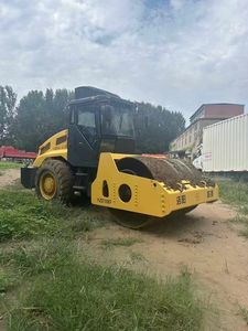 Высокомощный дизельный одновальцовый дорожный каток со стальным колесом и двигателем (б/у) - Product Image 3