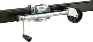 Cric de <span class=keywords><strong>remorque</strong></span> pivotant à capacité de 450 kg, cric de <span class=keywords><strong>remorque</strong></span> à jambe articulée, support <span class=keywords><strong>stabilisateur</strong></span> pivotant pour camping-car - Product Image 2