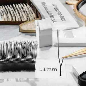 Nuevas Extensiones de Pestañas Postizas de la Serie <span class=keywords><strong>Manga</strong></span> Camellia LC <span class=keywords><strong>Fox</strong></span>, Extensión de Pestañas Láser al por Mayor - Product Image 3