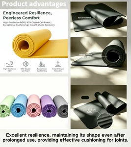 Tapete de Yoga Plegable de NBR de 15 mm de Grosor, Profesional, de Celda Cerrada, con 23%-26% de Contenido de Caucho de Nitrilo, Ecológico, de Alta Resiliencia - Product Image 4