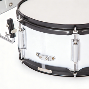 Tambour à main professionnel en bois fait main 14''x5.5'' avec bandoulière rembourrée, baguettes de batterie et <span class=keywords><strong>film</strong></span> polyester couleur personnalisée - Product Image 5