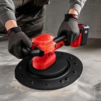 Ponceuse à ciment sans fil VORAN 20V, polisseuse de murs en béton, machine de finition de plâtre robuste pour la construction