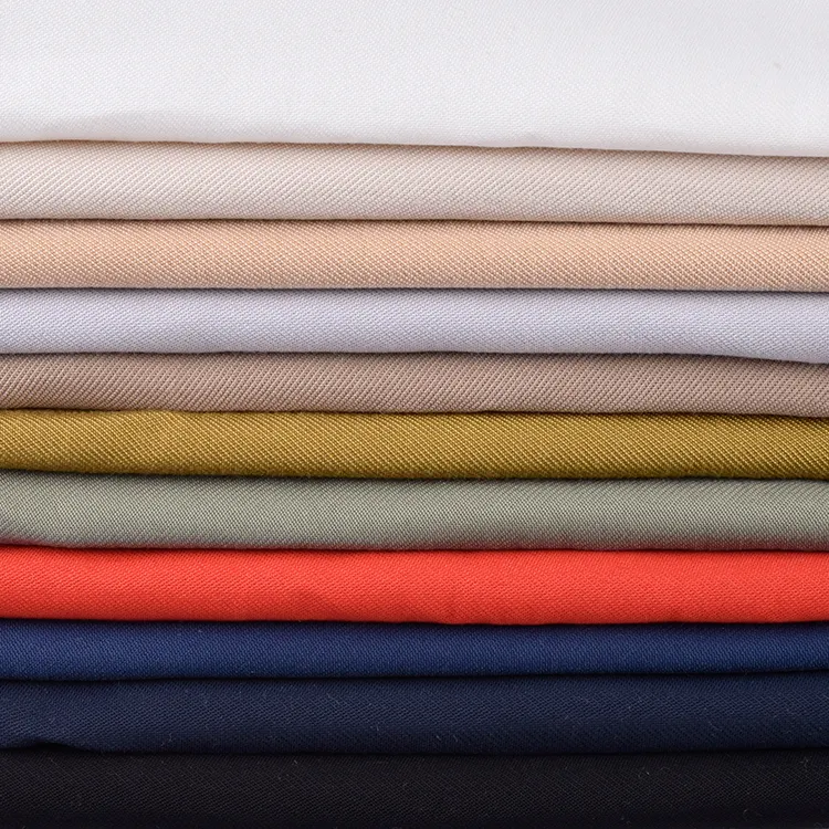 Best Price Wholesale Solid Color 93% Rayon 7% Polyester Solid Dyed Fabrics for Coats