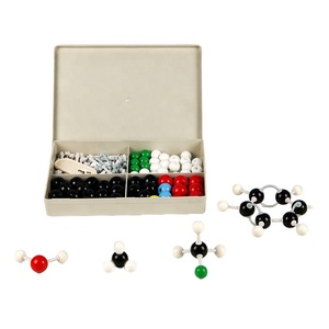 Set de 122 Piezas de Modelos Moleculares 3D para Química Orgánica, Material Didáctico para Estudiantes de Ciencias, Plástico ABS Ecológico, Sistema de Bolas <span class=keywords><strong>y</strong></span> Varillas - Product Image 1