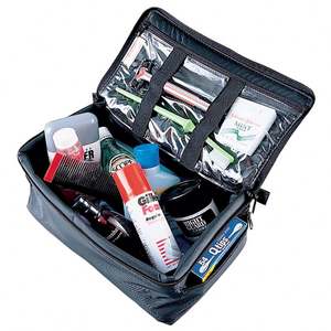 Échantillon gratuit Vente en gros Grande capacité de rangement en étain en toile cirée Sacs de toilette cosmétiques recyclables portables - Product Image 1