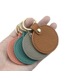 Tùy Chỉnh Vòng Hình Dạng Da Móc Chìa Khóa Vòng Chìa Khóa Xe Chủ Chìa Khóa Da Chủ - Product Image 1