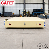 Chariot électrique sans rail de 20 tonnes, chariot de transport à direction flexible pour moules et pièces, chariot de transfert sur courte distance