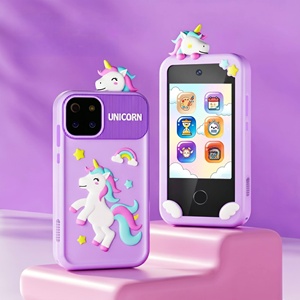 Téléphone intelligent éducatif pour enfants, best-seller |   Double caméra, écran tactile |   Jouet musical éducatif pour enfants de <span class=keywords><strong>3</strong></span> ans et plus |   Personnalisable - Product Image 6