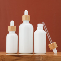 Bouteille de distribution d'huiles essentielles en verre sans plomb, anti-lumière, personnalisée, surface givrée, compatible diffuseur à bâtonnets, flacon de parfum scellé