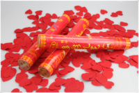 Confettis de fête de mariage de 60 cm, lance-confettis en papier coloré pour banquet