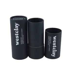 Caja de té de papel redonda en relieve de tubo Kraft biodegradable de Color personalizado para cilindro de té de alimentos, todas las formas e impresiones personalizadas - Product Image 6